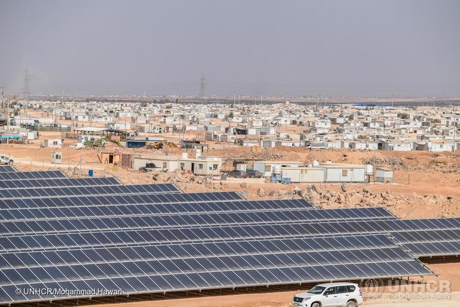 JORDAN’S ZA’ATARI SOLAR PARK<br> MAKES THE DIFFERENCE FOR <br>80,000 REFUGEES