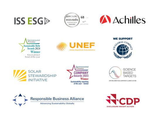 INTERNATIONAL ESG INITIATIVES, CERTIFICATIONS AND RECOGNITIONS